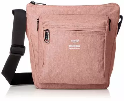 Vertical Shoulder Bag TRACK Nude Pink [Anello] AT-H1812