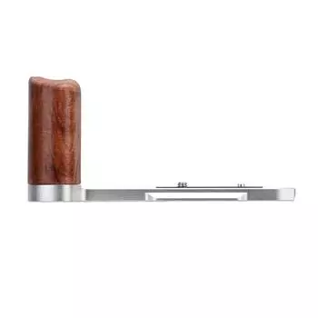 Вертикальная быстросъемная пластина L-образный кронштейн держатель для камеры ZF с 14-дюймовым резьбовым отверстием серебряный