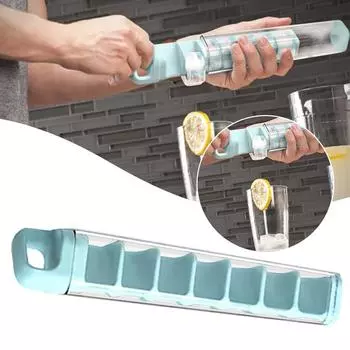 Вертикальная форма для приготовления льда с 12 кубиками льда, многоразовая форма для быстрого распалубки, лоток для приготовления льда своими руками для летнего питья льда