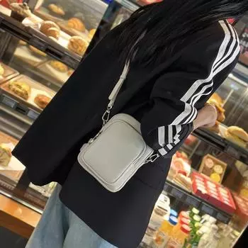 Вертикальная кожаная сумка для мобильного телефона, женская мягкая кожаная сумка через плечо, универсальная женская сумка на одно плечо, мини-сумка для женщин