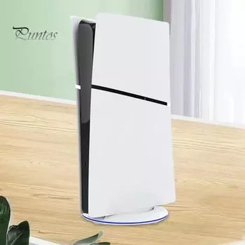 Вертикальная подставка для игровой консоли с RGB-подсветкой, устойчивая, нескользящая, простая установка, базовая подставка универсального дизайна для PS5 Slim No Light