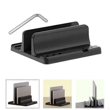 Вертикальная подставка для ноутбука, компьютерная док-станция для ноутбука, органайзер с регулируемыми слотами по ширине, Suort Tablet Single Slot