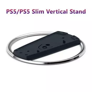 Вертикальная подставка для PS5 и PS5 Slim Console, оригинал 1:1 металлическая основа для аксессуаров Playstation 5 Disc и Digital Edition