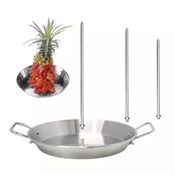 Вертикальная подставка для шашлыков из нержавеющей стали 3 размера шампуров Гриль или духовка