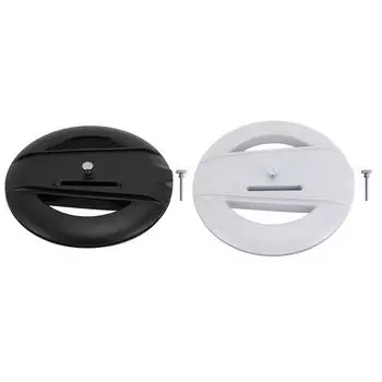 Вертикальная подставка для тонкой консоли, сменная подставка с винтом, противоскользящая, устойчивая, лучшее рассеивание тепла Black