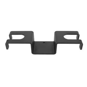 Вертикальная подвесная стойка для штанги, железный держатель для хранения штанги, экономящий место, для домашнего спортзала, аксессуар