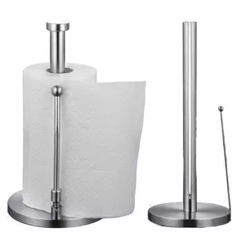 Вертикальная полка для свежей пленки, утяжеленная основа, подставка для рулонов бумаги, стойка для салфеток премиум-класса, столешница Style 1