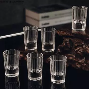 Вертикальные полосатые бокалы для белого вина, набор для диспенсера вина, хрустальный бокал, набор рюмок, деревянные поддоны, металлический поднос, наборы для вина