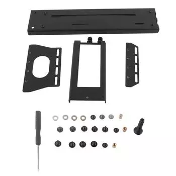 Вертикальный держатель графического процессора PCI E 3.0 X16 для графической карты VGA, кронштейн для корпуса ПК ATX 26x6.2x12.8cm / 10.24x2.44x5.04in