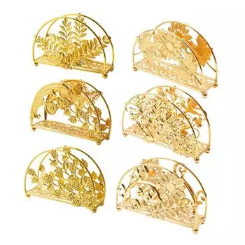 Вертикальный диспенсер для салфеток с выемкой, цветы и листья, контейнер для бумажных полотенец, украшение для дома Style C