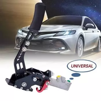 Вертикальный гидравлический ручной тормоз E-brake Drift Rally Race Hand Brake Hydro Lever Kit Racing Game чёрный