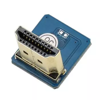 Вертикальный горизонтальный ленточный мини-адаптер с защитой от помех, совместимый с HDMI -9DE HDMI Adapter Horizontal (B)