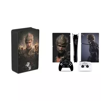 Вертикальный/горизонтальный пылезащитный чехол с защитой от царапин для консоли PS5 Slim.