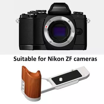 Вертикальный кронштейн L для камеры, быстросъемная пластина, ручка для камеры F серебряный