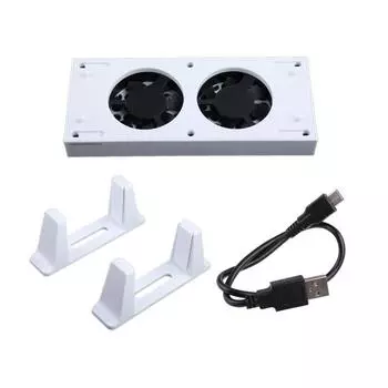 Вертикальный кронштейн радиатора, охлаждающий вентилятор для игровой консоли