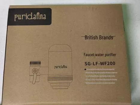 Вертикальный очиститель воды из нержавеющей стали для питья прямо из-под крана