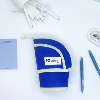 Вертикальный плюшевый пенал для канцелярии, хранение украшений, большой пенал для ручек, пенал