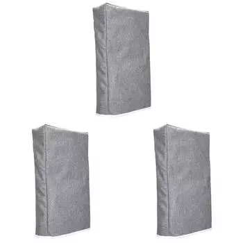 Вертикальный пылезащитный чехол для консоли PS5 Pro 2024 Digital/Disc Edition (серый)