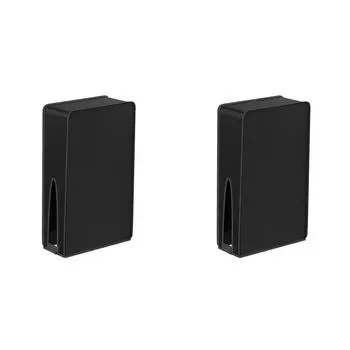 Вертикальный пылезащитный чехол с защитой от царапин для консоли PS5 Slim (черный)
