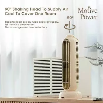 Вертикальный вентилятор для кондиционирования воздуха, аккумулятор 3600 мАч, настольный башенный вентилятор с USB, портативный настольный воздухоохладитель для домашнего офиса, кемпинга