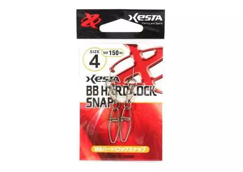 Вертлюг Xesta BB с жестким замком, размер 4, 150 фунтов, 2 шт. (2512)