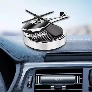 Вертолетные освежители воздуха для автомобиля Украшение в форме вертолета для автомобиля Активируемый солнцем ароматизатор-освежитель для вертолета Диффузор для золотой