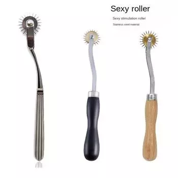 Вертушка из нержавеющей стали, иглы, колесо, ролик, покорный фетиш, секс для взрослых, секс-игрушки, сосок, клитор, БДСМ, страсть D