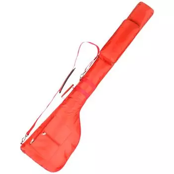 VERUNIS легкий чехол для гольф-клюшек для практики с карманом Caddy Bag Soft Back Carry красный
