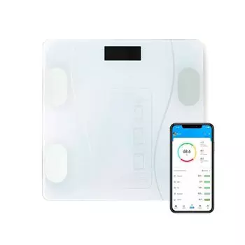 Вес Измеритель состава тела Связанный со смартфоном Ультратонкий Легкий Компактный USB 12 пунктов Можно измерить Высокоточный датчик Автоматическое приложение питания