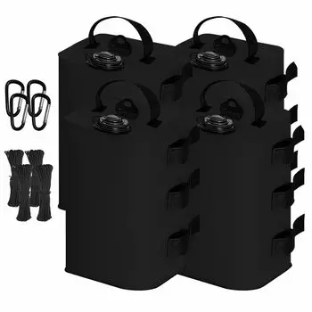 Вес палатки палатка водный тип впрыска воды карабин и веревка 4 вода мягкий кемпинг ветер 3 фиксированный груз для брезента Сумка брезент палатка палатка Вес Универсальный