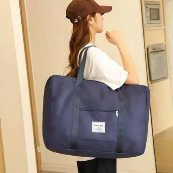 Вещевая сумка, прочная ручка для уличного использования, устойчивая к царапинам, портативная, для тренажерного зала, йоги, фитнеса, всякая всячина, вещевой мешок, полезный карман для хранения на молнии XL фиолетовый