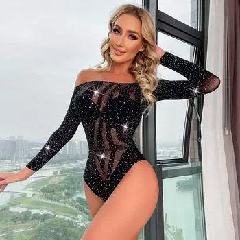 Веселье бесплатное нижнее белье новое сексуальное пижамное перспектива полые подтяжки сетчатая одежда горячая дрель W one size fits all