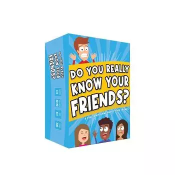 Веселая игра FRIENDS, наполненная темами для разговора и задачами — отлично подходит для детей, подростков и взрослых One Size синий