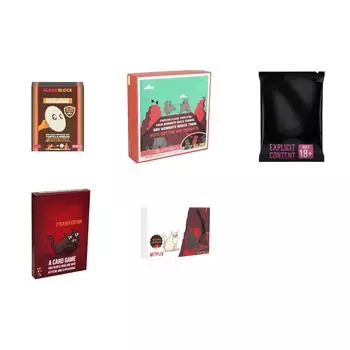 Веселая карточная игра для семейного игрового вечера, веселая карточная игра для детей от 7 лет и старше, 56 карт, от 2 до 5 игроков, время 15 минут One Size