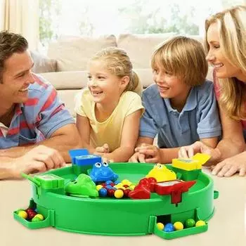 Веселая лягушка ест бобы, детские игрушки, настольная игра, взаимодействие родителей и детей, забавная декомпрессия, развивающие игры, детские игрушки, подарки 2 People Game