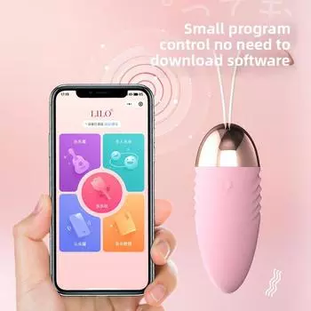 Веселая маленькая игрушка Женское прыгающее яйцо Управление приложением Вибрация в теле G-точка Вторая волна Мастурбатор Товары для взрослых Battery version