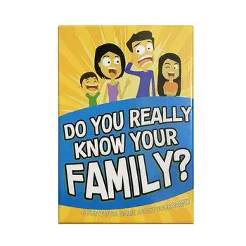 Веселая семейная игра, наполненная темами для разговора и задачами — отлично подходит для детей, подростков и взрослых. One Size