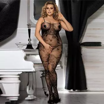 Веселые большие сексуальные открытые носки с подвязками для чулок, электронная коммерция XL(INTL.L-2XL)