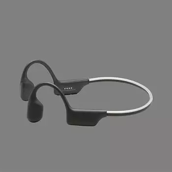 Веселые наушники Kaisha SKULL RESOUND BLT с костной проводимостью, которые не блокируют ваши уши [], (индийский черный)