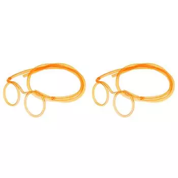 Веселые очки с соломенной крышкой для питья, очки с соломенной крышкой для детской вечеринки (оранжевый)