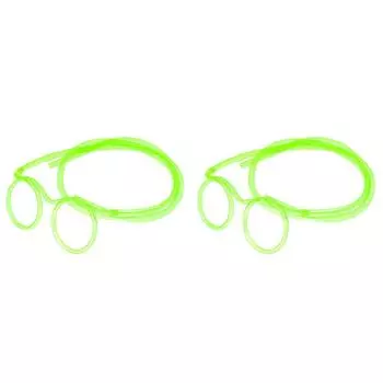 Веселые очки с соломенной крышкой для питья, очки с соломенной крышкой для детской вечеринки (зеленый) Q