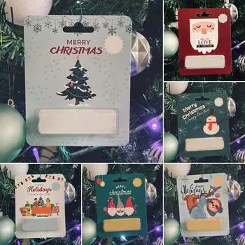 Веселые рождественские креативные подарочные карты Уникальный дизайн Рождественские открытки Практичные и интересные варианты подарков на праздники One Size