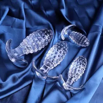 Веселый эластичный анальный дилдо 2 цветов помогает эрекцию анальная пробка для пар S