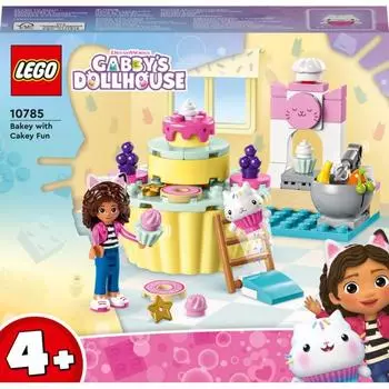 Веселый горящий торт с набором LEGO Gabi s Magic House Keiki 10785, разные цвета