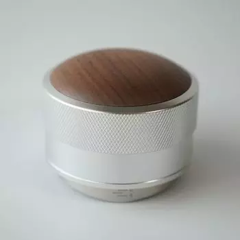 ВЕСЕЛЫЙ КОФЕ Распределитель эспрессо Темпер для кофе 58 мм со шкалой Регулируемая высота Аксессуары для эспрессо-машины из нержавеющей стали 3 наклонных плоскости Кафе