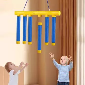 Веселый вызов Падающие палочки Игрушка Спорт Для Детей Тренировка Реакции Игра На Координацию Руки и Зрения Взаимодействие Родителя и Ребенка Игрушка Для Вечеринки жёлтый