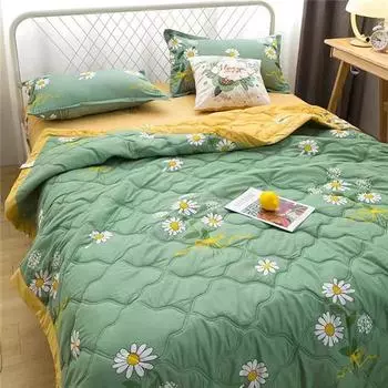 Весенне-летнее одеяло, стеганое одеяло, мягкое тонкое одеяло с кондиционером, дышащие прохладные одеяла 80x100cm
