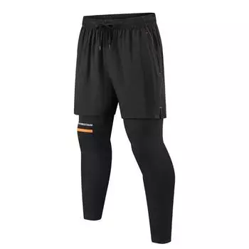 Весенне-летние двухкомпонентные штаны для йоги: Дышащий, свободный крой для мужчин и женщин XL