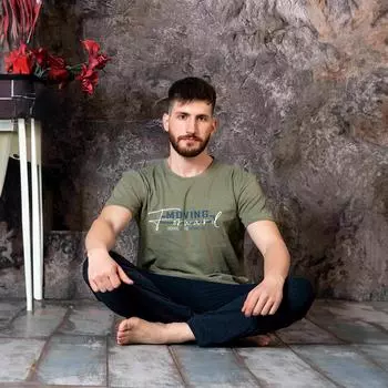 Весенне-летние мужские хлопковые пижамы, одежда для сна, пижамные комплекты, повседневные пижамы для сна и отдыха, большие размеры, 2XL, пижамы