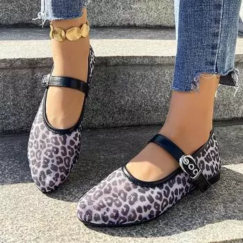 Весенне-летние одинарные туфли с круглым носком из сетчатой ткани, дышащие и нескользящие, с мягкой подошвой, повседневные женские туфли 36-42 36 чёрный